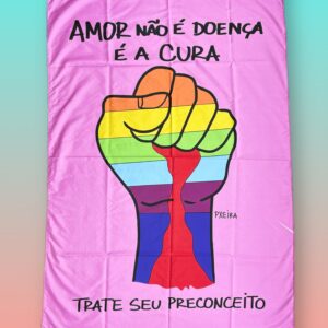 Bandeira Amor é a Cura